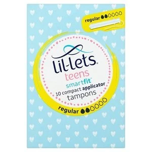 Image of Lil-Lets teens Applicator Tampons Regular x 10