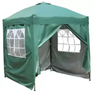 Image of Birchtree Pop Up Waterproof Gazebo 2X2M - Green