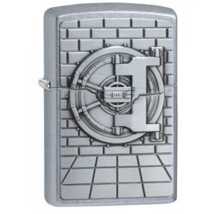 Image of Zippo Safe with Gold Cash Surprise Street Chrome Windproof Lighter