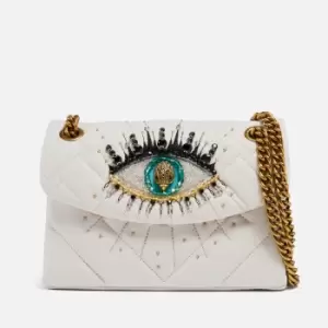 Image of Kurt Geiger London Womens Mini Kensington Eye Bag - Bone