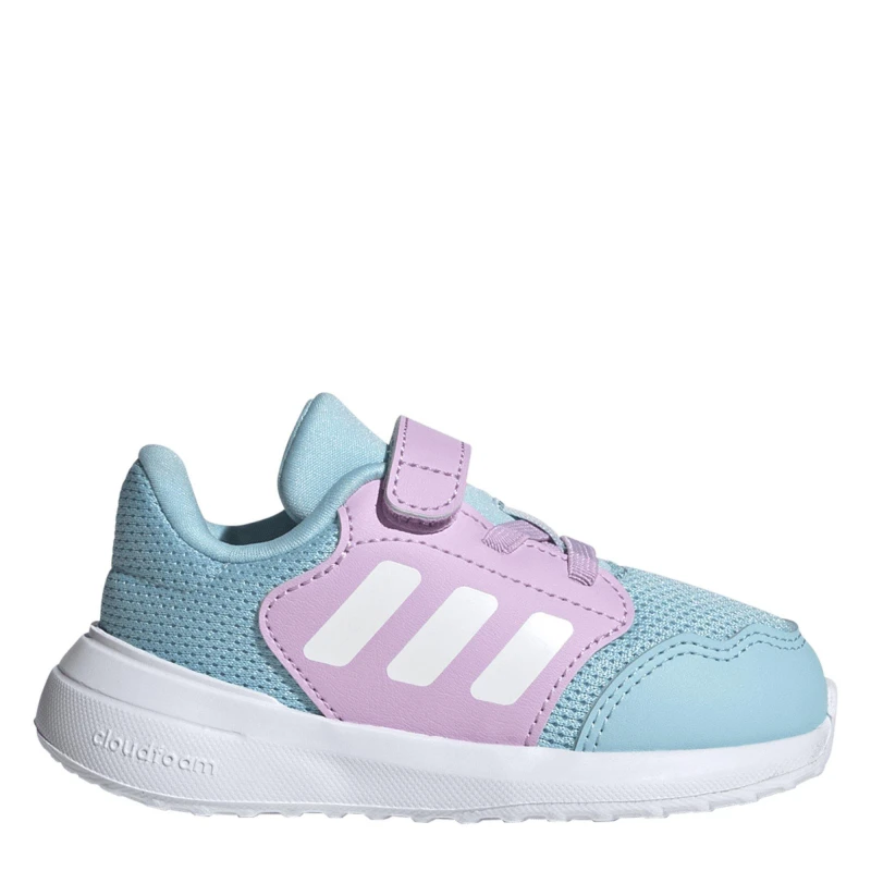Image of adidas Tensaur Run 3.0 Shoes Childens Blue/Wht/Lilac female C4 (20)
