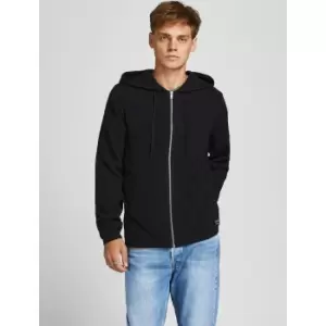 Image of Hill Cotton Hooded Cardigan with Zip Fastening