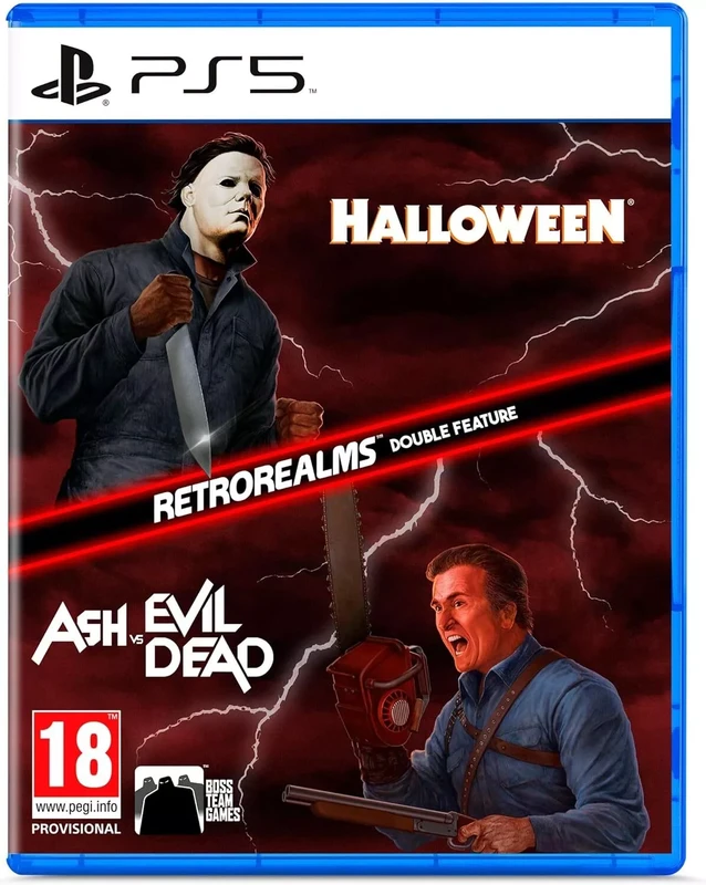 Image of RetroRealms Halloween & Ash vs Evil Dead Double Feature PS5 Game
