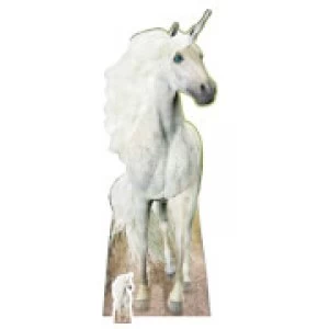 Image of Unicorn Lifesize Cardboard Cut Out