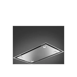 Image of SMEG KSCB90XE 90cm Stainless Steel Ceiling Hood With Remote Control
