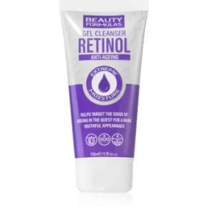 Image of Beauty Formulas Retinol deep cleansing gel with anti-wrinkle effect 150ml