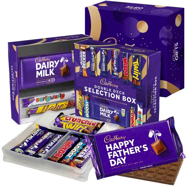 Image of Cadbury Gifts Direct Cadbury Father's Day Selection Box Gift ZCDDFATH