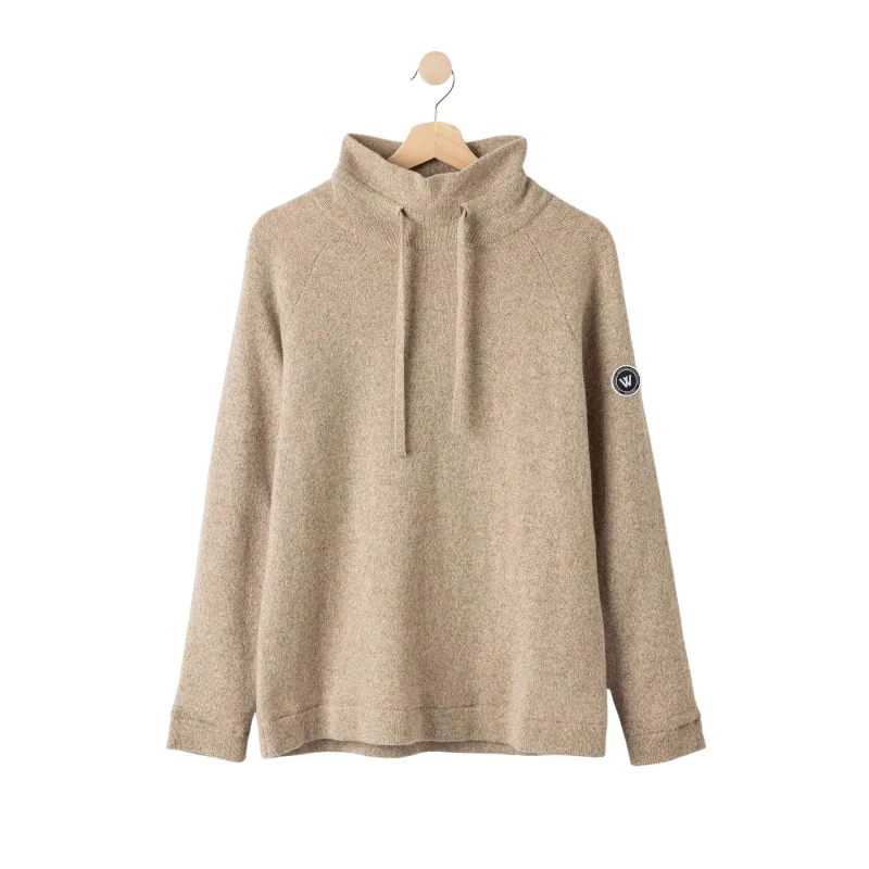 Image of Holebrook Womens hooded sweatshirt Holebrook Angelika Beige Female M
