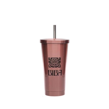 Image of Biba Logo Cup Womens - Rose Gold