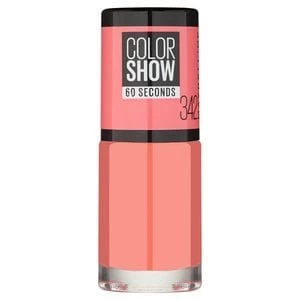 Image of Maybelline Color Show 342 Coral Craze Nail Polish 7ml