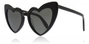 Image of Yves Saint Laurent SL181 LOULOU Sunglasses Black 001 54mm