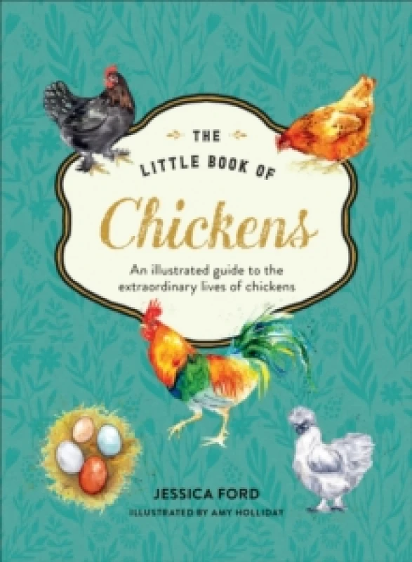 Image of The Little Book of Chickens. Hardback. By Jessica Ford Books