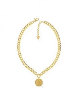 Image of Guess Coin Chain Necklace