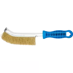 Image of Pferd Scratch Brush Curved HBG 1 Row Brass Wire Diameter 0.30