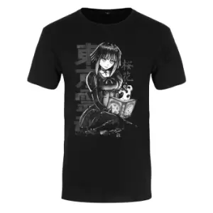 Image of Tokyo Spirit Mens Oka Monochrome T-Shirt (S) (Black)