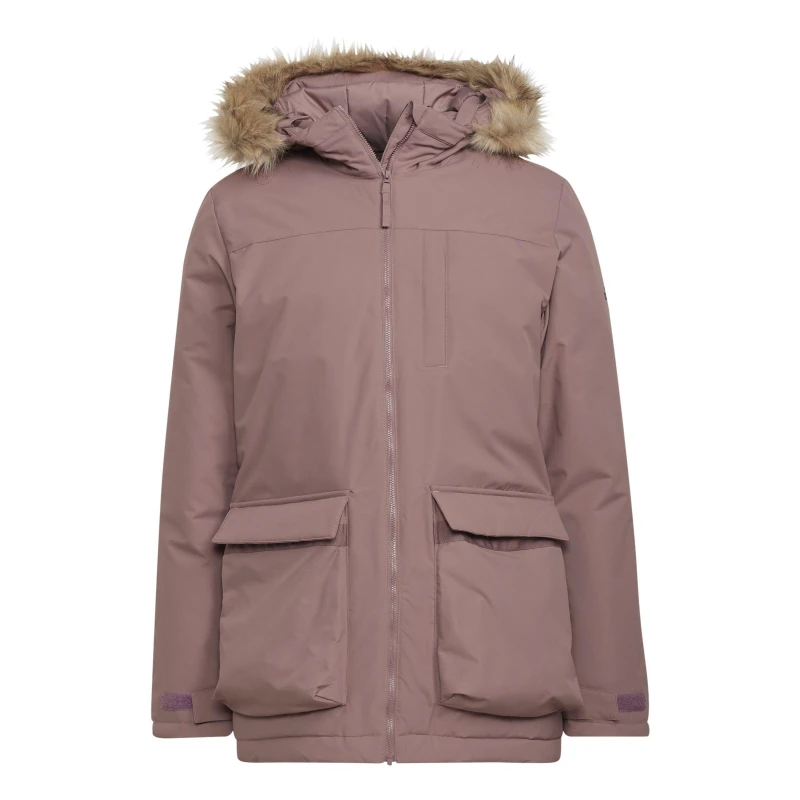 Image of adidas Utilitas Hooded Parka Mens - Pink Pink XS