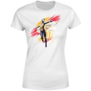 Image of Ant-Man And The Wasp Brushed Womens T-Shirt - White