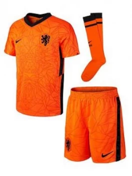 Image of Nike Little Kids Holland Home 2020 Kit