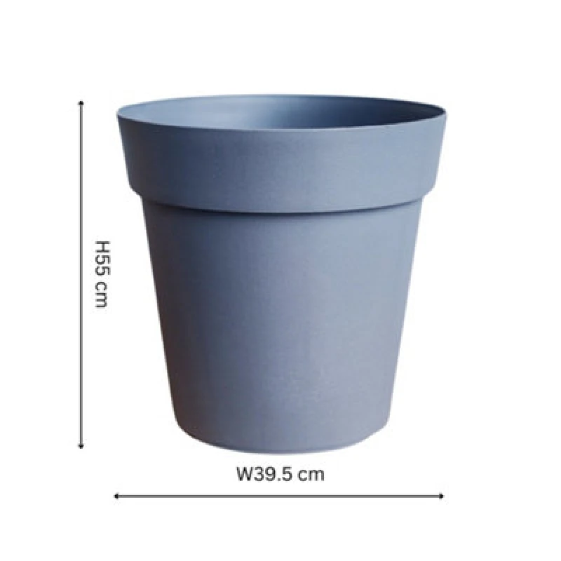Image of Ivyline Cleo Planter D40Cm Grey With Wheels