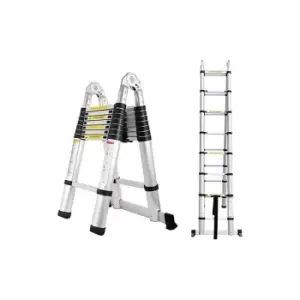 Image of Telescopic Folding Ladder - 3.8m