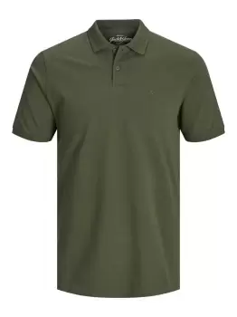 Image of JACK & JONES Classic Polo Shirt Men Green