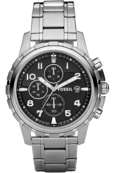 Image of Mens Fossil Dean Chronograph Watch FS4542