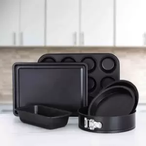 Image of Wham Essentials 6 Piece Baking Set Black