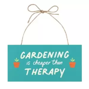 Image of In the Garden Therapy Hanging Sign