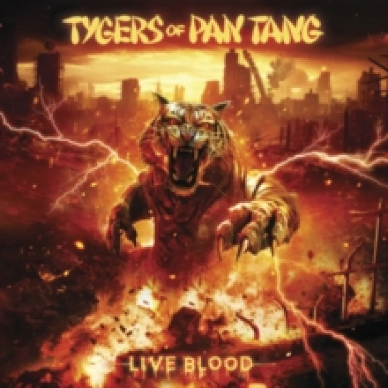 Image of Tygers Of Pan Tang Liveblood LP multicolor Onesize Unisex