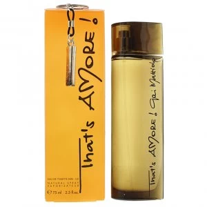 Image of Gai Mattiolo Thats Amore Eau de Toilette For Him 75ml