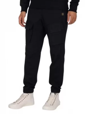 Image of Mixed Woven Cargo Joggers