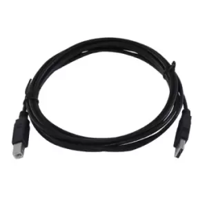 Image of Kramer Electronics 4.6m USB 2.0 USB cable USB A USB B Black