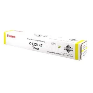 Image of Canon CEXV47 Yellow Laser Toner Ink Cartridge