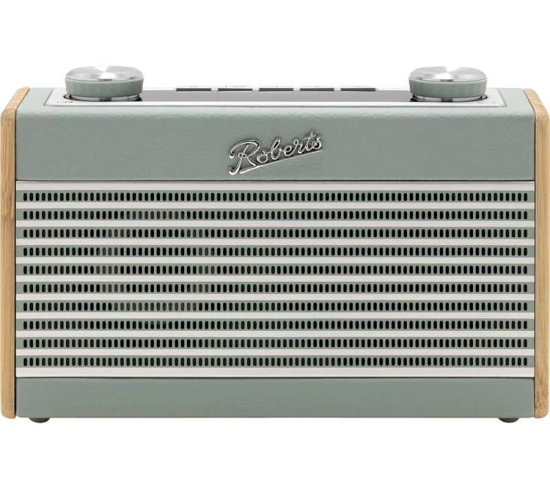 Image of Roberts DAB/DAB+/FM Radio 20-Station Bluetooth Duck Egg RAMBLER UNO Duck Egg