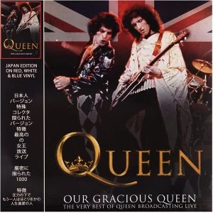 Image of Queen - Our Gracious Queen Vinyl (Japan Edition - Red,White,Blue)