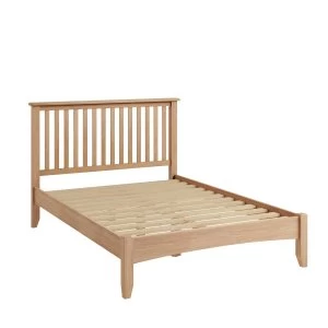Image of Golston Light Oak Double Bed Frame