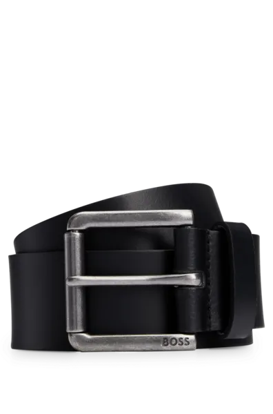 Image of BOSS Joris Leather Belt - 85cm Black male 50491889-001 XS