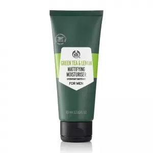 Image of The Body Shop Green Tea And Lemon Mattifying Moisturiser For Men Green Tea And Lemon Mattifying Moisturiser For Men