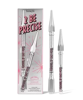 Image of Benefit Cosmetics 2 Be Precise Defining Eyebrow Pencil Value Set, in Colour: Warm Black-brown, Size: Kit