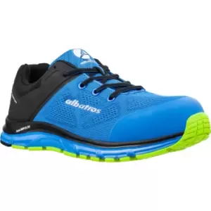Image of Albatros Mens Impulse Low Safety Trainer (7 UK) (Blue/Black)