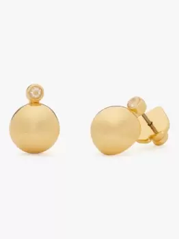 Image of Kate Spade Stud Earrings, Gold, One Size