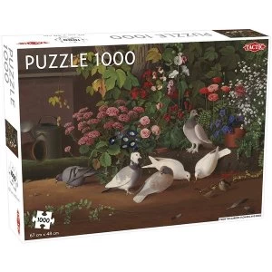 Image of Flowers and Birds 1000 Piece Jigsaw Puzzle