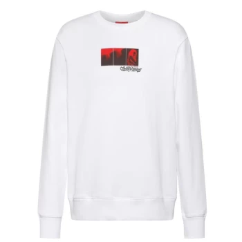 Image of Hugo Boss Dertere Sweatshirt White Size L Men