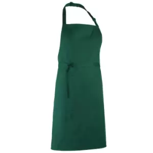 Image of Premier 'colours' Bib Apron / Workwear (pack Of 2) (one Size, Bottle)