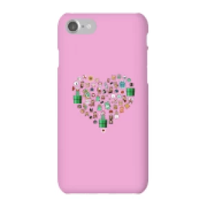 Image of Pixel Sprites Heart Phone Case - iPhone 7 - Snap Case - Matte
