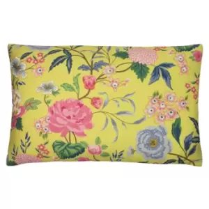 Image of Azalea Floral Cushion Bamboo, Bamboo / 40 x 60cm / Polyester Filled