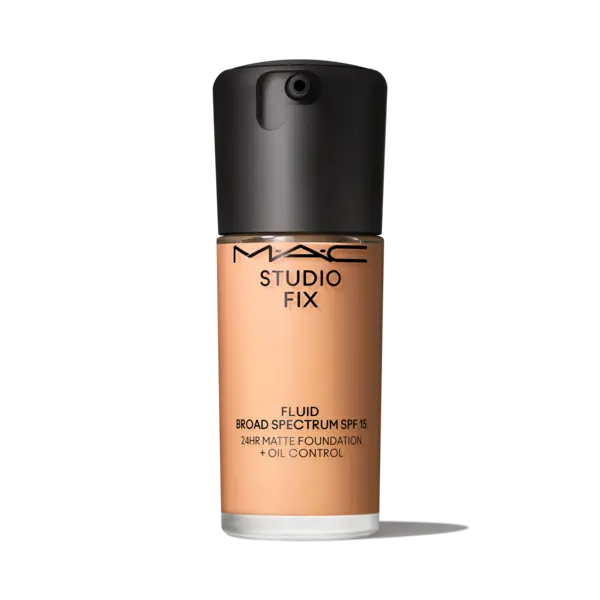 Image of MAC Studio Fix Fluid SPF 15 Foundation - NW18 - Soft-Matte Finish - 24hr Medium-To-Full Coverage - 30ml - MAC Cosmetics