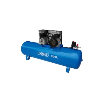 Image of Draper - 55313 200L Stationary Belt-Driven Air Compressor (2.2kW)