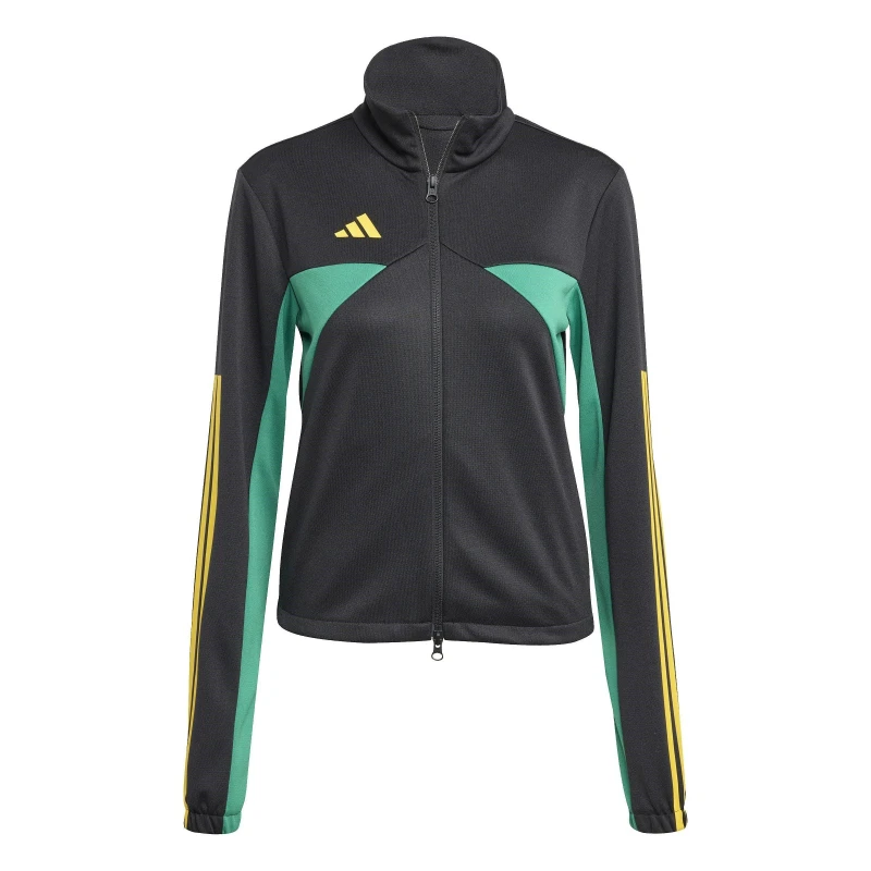 Image of adidas House of Tiro Nations Pack Track Top Womens Black/Gold female S (8-10)