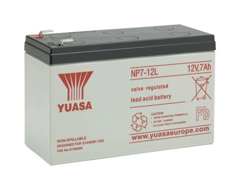 Image of Yuasa NP7-12L UPS battery Sealed Lead Acid (VRLA) 12 V
